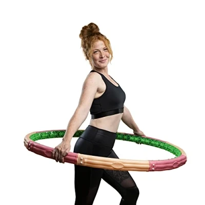 Abbildung von Hoopomania Hula Hoop Reifen Titan Hoop, mit 32 Magneten 3.1kg