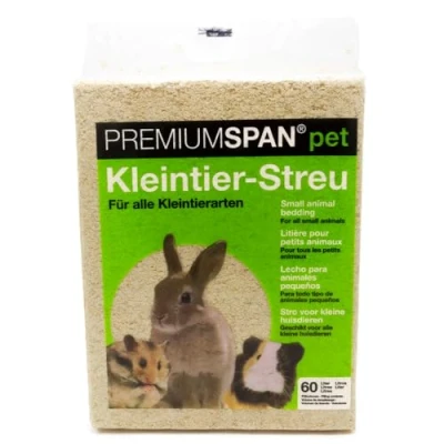 Abbildung von PREMIUMSPAN pet Kleintier Streu Hobelspäne, 60l 3.5 kg