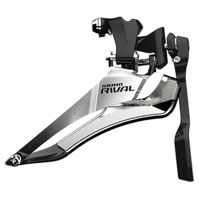 Abbildung von Sram Road Unisex Erwachsene Umwerfer Anlöt mit Kette Spotter Schaltwerk, schwarz, One Size