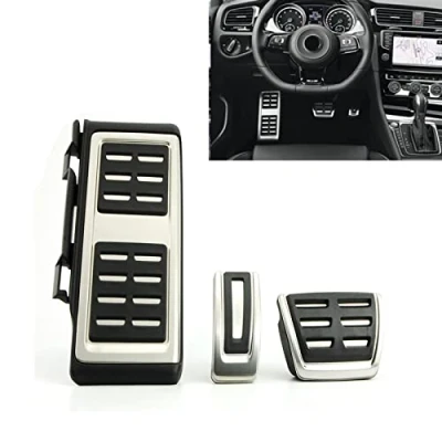 Abbildung von delstahl Fußstütze Pedale für A3 8V S3 RS3 Golf 7 VII Pedals Cover