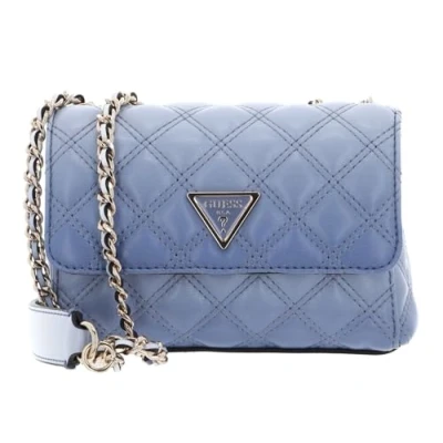 Abbildung von Guess Giully MINI 2 COMP Umhängetasche, Damen, Größe: One Size, Stormy blue