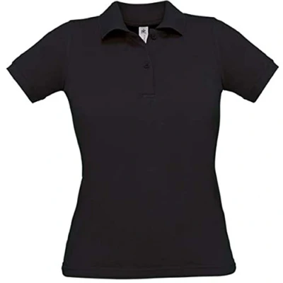Abbildung von B&amp;C: Ladies` Safran Polo Pure Women PW455, Größe:S;Farbe:Black