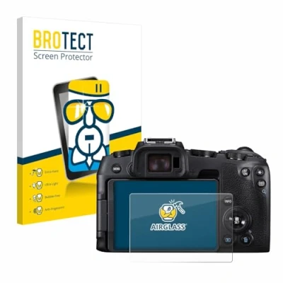 Abbildung von BROTECT Schutzglas für Canon EOS RP Schutzfolie Panzer Folie Glas [Extrem Kratzfest 9H, Anti Fingerprint, Ultra Transparent]