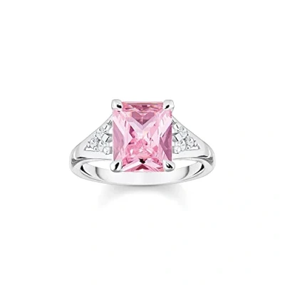 Abbildung von Thomas SABO Ring silvercoloured, Damen, Größe: 52, Silver coloured