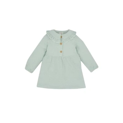 Abbildung von DeFacto Kleider für Baby Mädchen, Bezaubernde süße Einzigartiges Kleid Mädchen stilvolle Outfits und Mädchen,Mint,5 6 Jahre