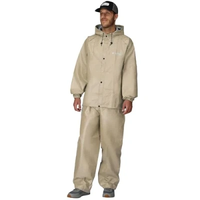 Abbildung von FROGG TOGGS Pro Lite Wasserabweisender Regenanzug, Unisex Erwachsene Unisex, PL12140 04M/L, khaki, Medium/Large