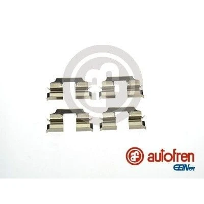 Abbildung von AUTOFREN SEINSA D42400A Zubehörsatz, Scheibenbremsbelag Hinterachse RENAULT: Kangoo II / Grand Kangoo, Express, Be Bop