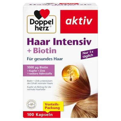 Abbildung von Doppelherz Haar Intensiv + Biotin 100 St