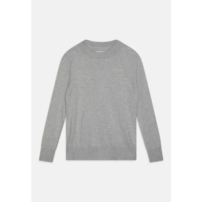 Abbildung von Vingino Mapno Strickpullover für Kinder, Größe: 128, Light grey melee
