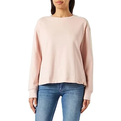 Abbildung von camel active Damen Sweatshirt mit Rundhalsausschnitt Rosa Womenswear XL