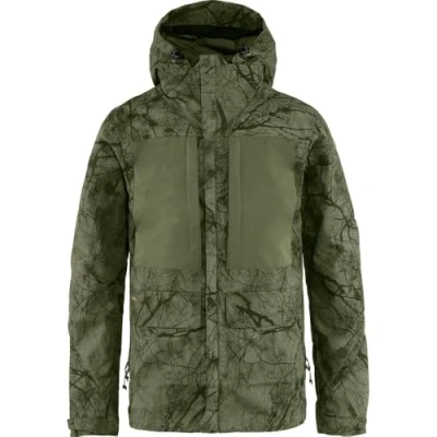 Abbildung von Fjällräven Herren Lappland Hybrid Jacke, Green Camo/Laurel Green, XXXL