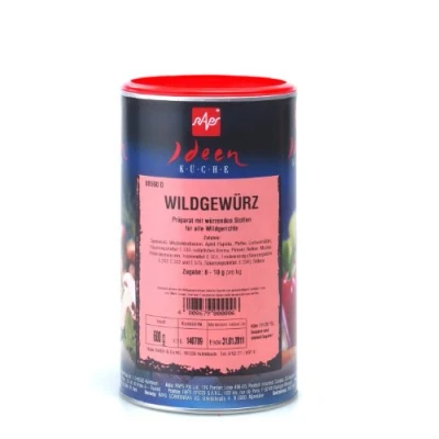Abbildung von 1a RAPS Gewürze 1000590 001 WILDGEWÜRZ Dose 600g