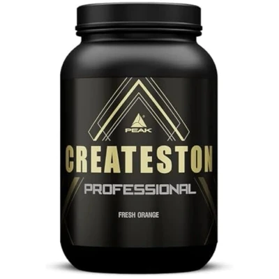 Abbildung von PEAK Createston Professional 1575g Geschmack Fresh Orange I 15 Portionen Post Workout ALL In One über 90 Schlüsselsubstrate mit Whey Protein &amp; Kohlenhydraten Creatin AKG Muskelaufbau 1575 g