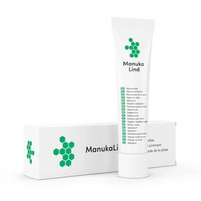Abbildung von ManukaLind Hautcreme Wundheilsalbe mit Manuka Honig (MGO 514)