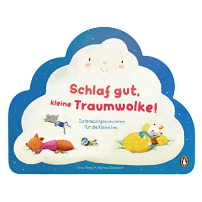 Abbildung von Schlaf gut mit der kleinen Traumwolke Gutenachtgeschichten: Pappbilderbuch 9 Gute Nacht Geschichten ab 2 Jahren attraktiver Stanzung in Wolkenform