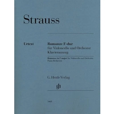 Abbildung von Romanze F dur für Violoncello und Orchester, Klavierauszug: Besetzung: Klavier (G. Henle Urtext Ausgabe)