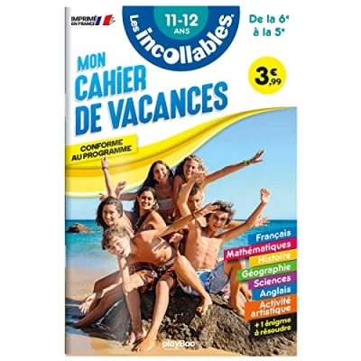 Abbildung von Cahier de vacances 2025 Les incollables 6e à 5e 11/12 ans