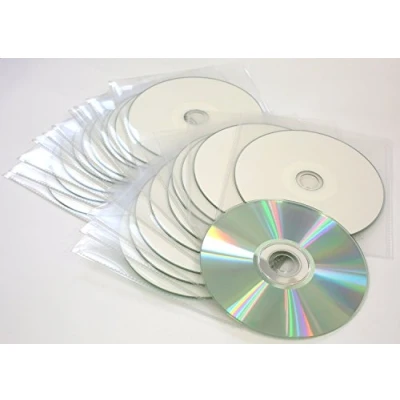 Abbildung von 10 x Traxdata Rohlinge CD R 52 Diamant Silber/Weiß bedruckbar, in Hüllen