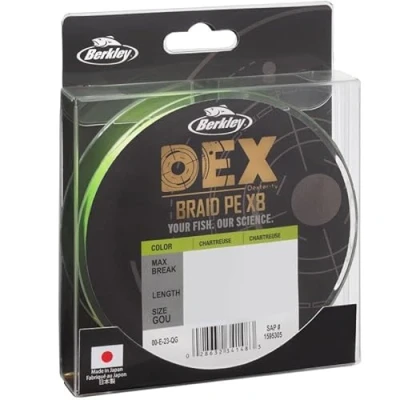 Abbildung von Berkley Dex X8 Pe Geflochtene Schnur Chartreuse (150m) 0.06mm/5.4kg