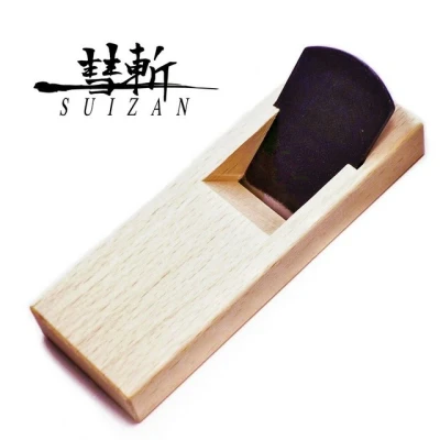 Abbildung von SUIZAN Kanna Japanischer Handhobel 42mm Professionelle Kleine Holzhobel Blockhobel Holzbearbeitungswerkzeuge