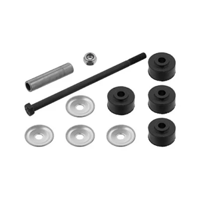 Abbildung von FEBI BILSTEIN 03211 Reparatursatz, Stabilisatorkoppelstange Vorderachse links, rechts mit Lager, Mutter, Unterlegscheiben