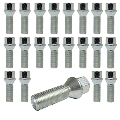 Abbildung von 20 Radschrauben Radbolzen Kegelbund M14x1,25 45mm kompatibel mit BMW X5 X6 1er 2er 3er 4er 5er 6er 7er X3