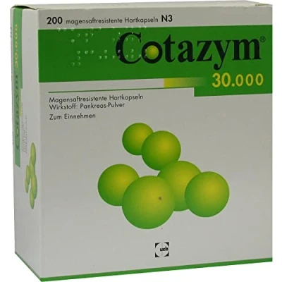 Abbildung von Cotazym 30.000 Pellets magensaftresisten 200 St