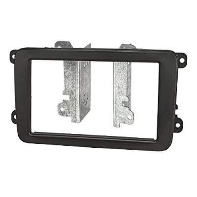 Abbildung von tomzz Audio Doppel DIN Radioblende passt für VW Golf 5 6 Touran Polo Passat Caddy Autoradio