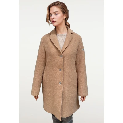 Abbildung von Frieda &amp; Freddies Carry Klassischer Mantel, Damen, Größe: 40, Hellbeige