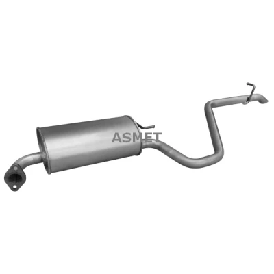Abbildung von ASMET 15.011 Endschalldämpfer hinten HYUNDAI: i30 I Kombi