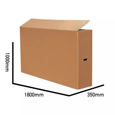 Abbildung von Paket.ag Versandkarton Stabiler E Bike Karton(180 x 35 100cm, 2 wellig)Großer Fahrradkarton