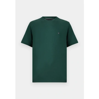 Abbildung von Tommy Hilfiger Seasonal Solid TEE Tshirt basic, Herren, Größe: XXL, Ornamental green