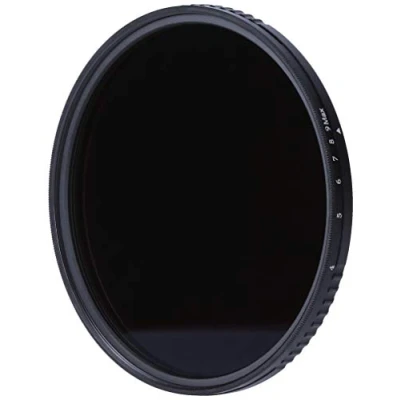 Abbildung von Rollei Variabler F:X Pro ND8 bis ND512 Rundfilter, aus Gorilla ® Glas mit 3 9 Blendenstufen Verdunkelung, Size:82 mm