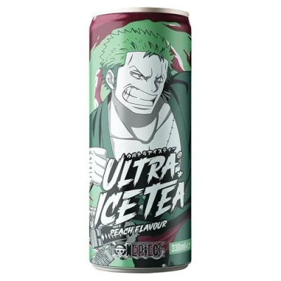 Abbildung von ULTRA ICE TEA Eistee, One Piece, Zoro, Pfirsich 1 x 330 ml