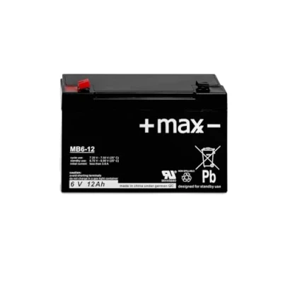 Abbildung von Bleiakku Maxx Batterien MB6 12 6V 12Ah AGM Blei Vlies Accu Battery wartungsfrei