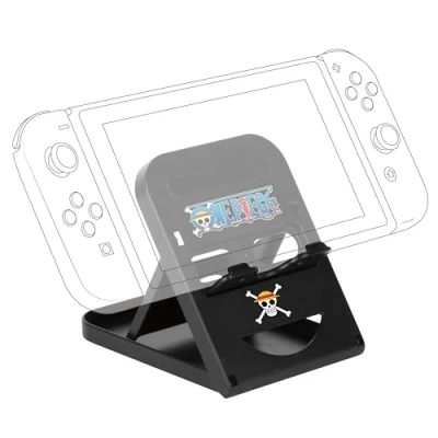 Abbildung von Konix One Piece Stützständer für Nintendo Switch, Switch Lite und OLED Schwarz