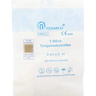 Abbildung von Tamponadestreifen Steril 2 cmx5 m 5X1 St
