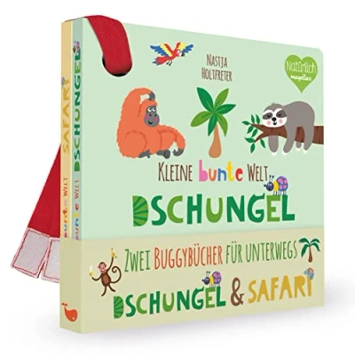 Abbildung von Kleine bunte Welt Dschungel &amp; Safari: Zwei Buggybücher für unterwegs (Kleine Buggy Welt)