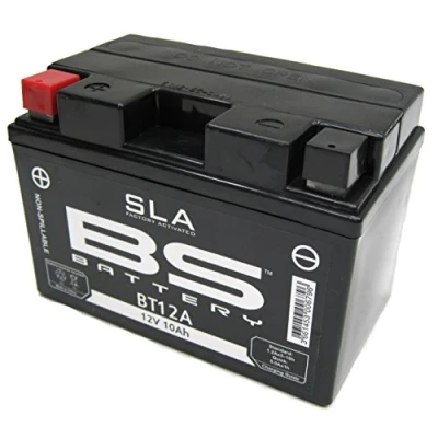 Abbildung von BS Battery 300679 BT12A AGM SLA Motorrad Batterie, Schwarz