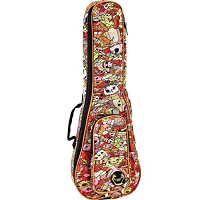 Abbildung von ORTEGA Gigbag für Tenor Ukulelen mit Schultergurten Voodoo Puppet (KUB VP TE)