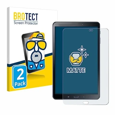 Abbildung von BROTECT Entspiegelungs Schutzfolie für Samsung Galaxy Tab A 10.1 SM T585 / T580 (2016) (2 Stück) Matte Displayschutz Folie, Anti Fingerprint