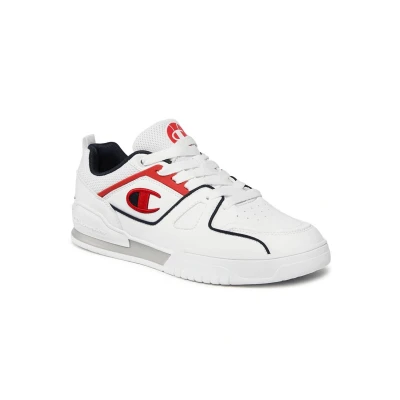 Abbildung von Champion 3 Point Low Herren Sneaker S21882 CHA WW010 weiß/blau/rot