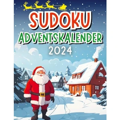 Abbildung von Sudoku Adventskalender 2024: Weihnachtskalender für Senioren mit 72 (Leicht bis Schwer) Inkl. Lösungen drei Rätsel täglich Weihnachten ... Papa, Mama, Opa, Oma, Onkel und Tante
