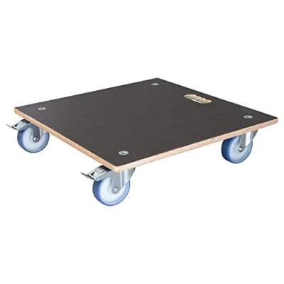 Abbildung von WAGNER Pflanzenroller Maxigrip 58 x 14,5 cm I Kübelroller f. Außenbereich + Innenbereich Transportroller FSC® Schichtholz 2 Total Feststeller Tragkraft 200 kg Made in DE 20135801