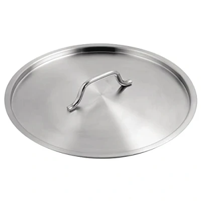 Abbildung von Vogue Edelstahl Kochtopfdeckel 360 mm, Suppentopfdeckel, kompatibel mit: T555, T187, T088 T147