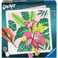 Abbildung von Ravensburger Malen nach Zahlen Tropical Plants, Made in Europe, FSC® schützt Wald weltweit