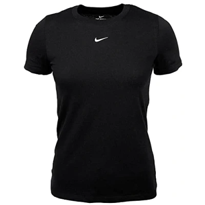 Abbildung von Nike Damen Nsw Essntl Tea T Shirt, Black/White, XL EU
