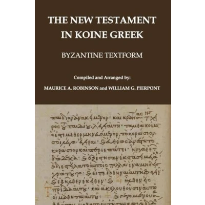 Abbildung von The New Testament in Koine Greek: Byzantine Textform