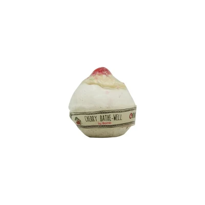 Abbildung von BOMB COSMETICS Cherry Bathewell Bath Blaster sprudelnde Badekugel 160g 0,16 kg