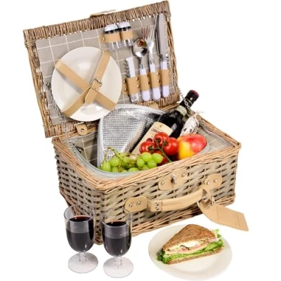 Abbildung von SÄNGER Picknickkorb Amrum (Set, 13 St., Picknickkorb), 2 Personen, Geschirr, Komplettset
